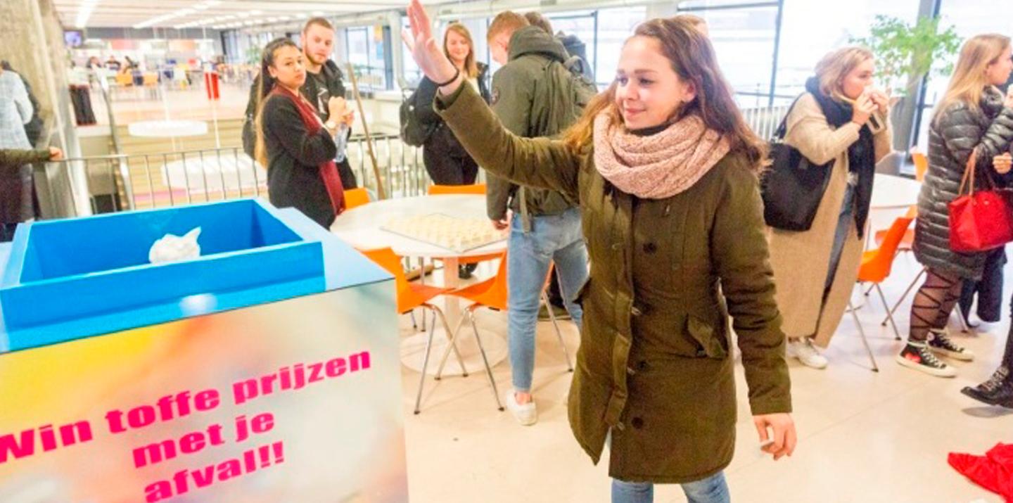 ‘Trash Roulette’ gaat strijd aan met zwerfafval